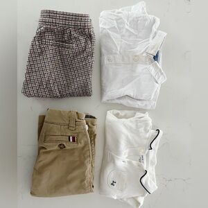 • lot of 4 baby boy clothing items •